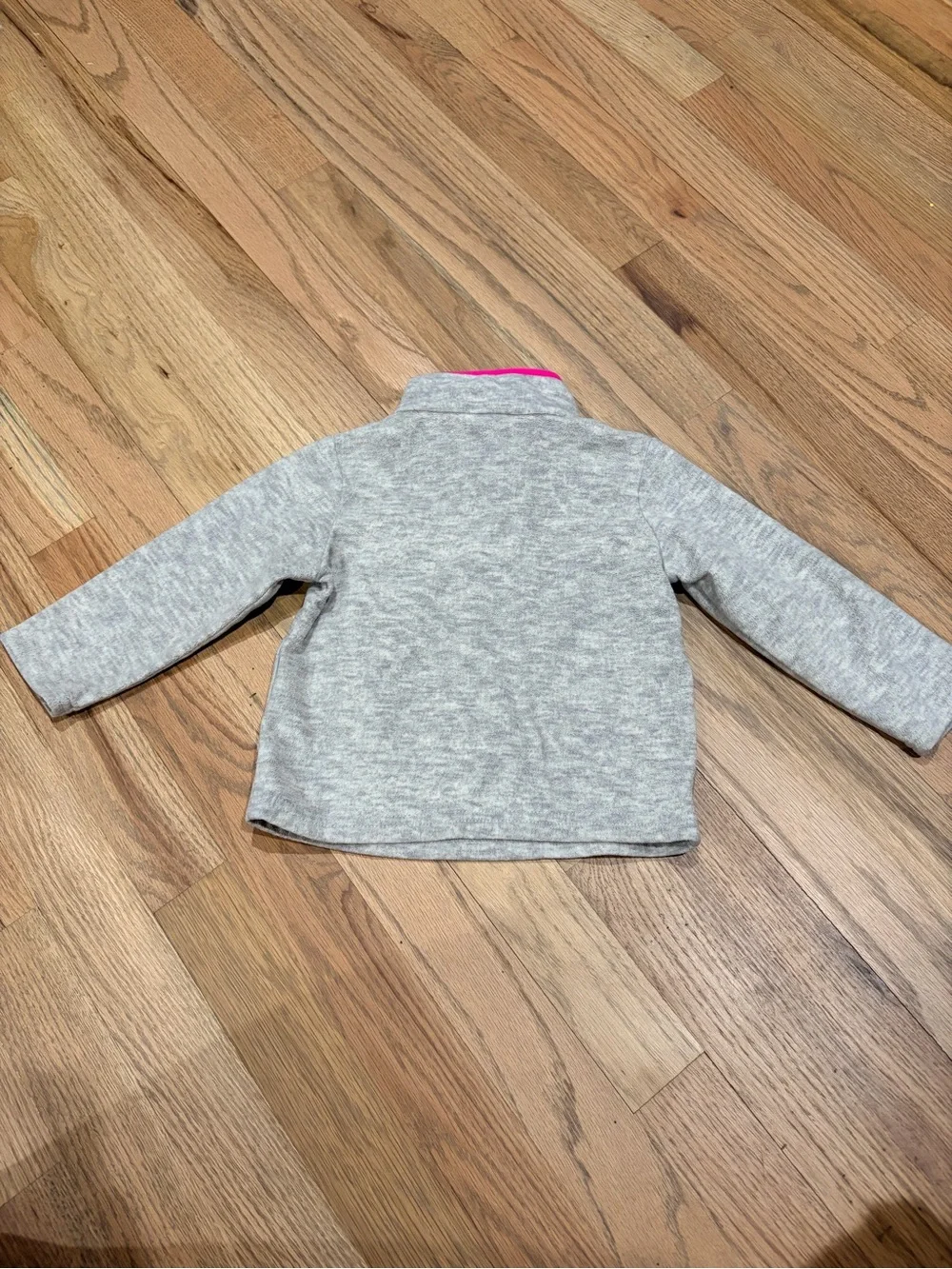 Carter’s toddler girl fleece with pink heart
